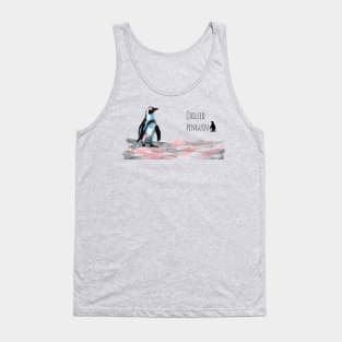 Chilled little penguin Tank Top